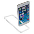 Bumper weiß / transparent clear für Apple iPhone 6 Plus Tasche Case Hülle