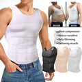 Bauchweg Bodyshaper Slimming T-Shirt Men Miederbody Shapewear Figurformer