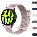 Nylon Armband für Samsung Galaxy Watch 6/6Classic 5/5 Pro/Watch 4/4 Classic 20mm