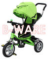 B-Ware Kinderdreirad Kinderwagen Schieber Trike 7in1 Kinderbuggy Kinder Dreirad