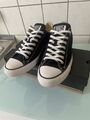 Converse All Star Chuck Taylor Ctas Ox Low Schwarz Gr. 45 Sneaker M9166C Neu