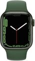 Apple Watch Series 7 GPS+LTE 41mm Aluminium Green Sportband Klee - Neuwertig