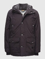 Lee Jeans schwarz Parka Mantel klein UVP £224 BOX1 NN 03