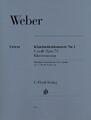 Klarinettenkonzert Nr. 1 f-moll op. 73 | Carl Maria von Weber | Deutsch | Buch