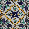 Handbemalte Fliese Asya 10x10 cm Marokko Keramikfliese marokkanische Wandfliese