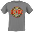 AC/DC High Voltage - Rock 'N' Roll - Australia Est. 1973 Männer T-Shirt grau