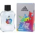 ADIDAS TEAM FIVE SPECIAL EDITION 100ML AFTERSHAVE LOTION BRANDNEU & VERPACKT
