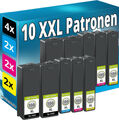 10x TINTE PATRONEN für LEXMARK 100XL S505 Pro901 Pro805 Pro705 Pro205 Prospect