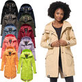 Navahoo Pfefferschote Damen Parka Jacke Übergangsjacke Herbst NEU B920