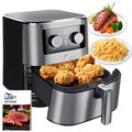 5,5L Heißluftfritteuse XL Friteuse Heißluft Backofen Fritteusen Ofen Airfryer