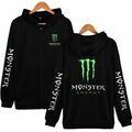 2024 Beliebt MONSTER ENERGY Casual Zip Hoodie für Herren und Damen！