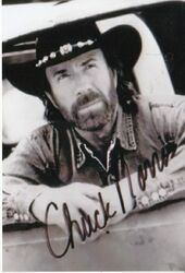 Chuck Norris ++Autogramm++ ++Missing in Action++2