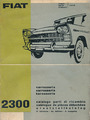 Fiat 2300 (1961-1968) Ersatzteilkatalog Karosserie / Catalog Parti Carrozzeria