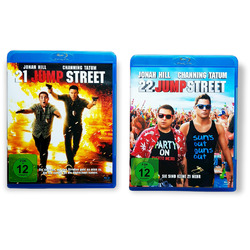 21 Jump Street / 22 Jump Street - Channing Tatum & Jonah Hill - Blu Ray Zustand 