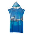 Meer Shark Hai Koralle Strand Bade Poncho Sauna Spa Surfen Strandtuch Mit Kapuze