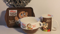 Kelloggs Coco Pops Set Vintage Affe Monkey Motiv braun