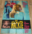 DIE NACKTE Org. Plakat A 0 -1963- Horst Buchholz, Catherine Spaak, Bette Davis