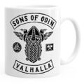 Kaffee-Tasse Sons of Odin Valhalla Vikings Wikinger Fan Geschenk Moonworks®