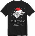 T-Shirt Christmas is Coming Game of Thrones Weihnachtsmann Kinder Frauen Herren