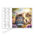 Katzenkalender + + Taschenkalender 2024  |  Cat Calendar 2024 [K20]