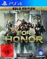 PS4 / Sony Playstation 4 - For Honor #Gold Edition DE mit OVP NEUWERTIG