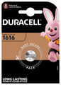 Duracell CR1616 DL1616 3V Lithium Batterie Knopfzelle 45mAh Blister CR 1616