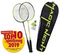 Talbot Torro 449405 - Badminton-Set Magic Night, 2 Schläger und 2 LED-Federbälle
