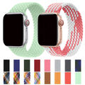 Nylon Sport Loop Armband für Apple Watch Series 2 3 4 5 6 7 8 9 SE + Ultra