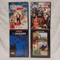 4 DVD's 4 Filme in Hülle, FSK 18 JACKASS 2,5 - JACKASS 3 - BAD GRANDPA