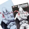 Moon Knight: Schwarz, Weiß & Blut #1 Inhyuk Lee Megacon VAR Set Ltd bis 1000 COA