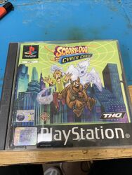 PlayStation 1 PS1 Scooby Doo und das Cyber Chase Spiel mit Handbuch