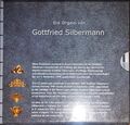 die orgeln von GOTTFRIED SILBERMANN vol.1-4 ( 4 cd box )