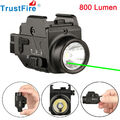 Grün Laser Visier LED Taktische Pistolenlicht Waffenlicht 800lm Taschenlampen DE