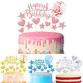 Tortenstecker Kuchendeko Muffin Cake Topper Happy Birthday Geburtstag Vivi Idee