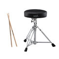 Roland DAP2X Schlagzeug-Hocker V-Drum Rundsitz inkl Drumsticks