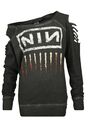 Nine Inch Nails Downward Spiral Frauen Sweatshirt charcoal