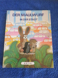 Der Maulwurf in der Stadt, ARTIA Prag 1984, Zdenek Miler, DDR Kinderbuch
