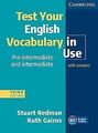 Test Your English Vocabulary in Use: Pre-Intermedia... | Buch | Zustand sehr gut