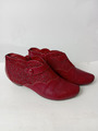 THINK! Stiefelette Rot Leder Vintage Elegant Gr. 41