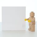 MagnetInlay für IKEA SANNAHED Rahmen 25 x 25 cm designed für LEGO® minifigure