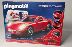 3911 Playmobil Porsche 911 Carrera S rot -  Sportwagen beleuchtet- vollst. / OVP