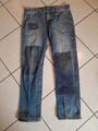 G-Star 3301 Tapered Herren Jeans Restored Denim in 34/32 -Hammergeiler used look
