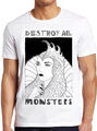 T-Shirt Destroy All Monsters Bored Punk Rock Retro Musik cooles Geschenk 5005