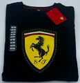 PUMA Ferrari Race Color Shield Tee Polo Sweatshirt Shirt 533753 01 schwarz L,XL
