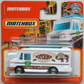 Matchbox Chow Mobile II Food Truck weiß Famous Burger Neu/OVP Van MBX Mattel