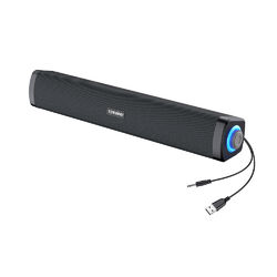 Lautsprecher Stereo Soundbar USB Subwoofer Musikbox LED für TV PC Handy Computer