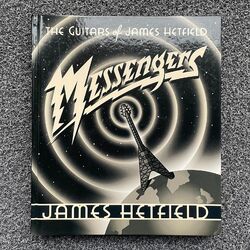 James Hetfield Messengers signiertes handsigniertes Hardcover-Buch Metallica brandneu ✅