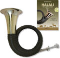 Tuyama® TJG-202 Classic - Jagdhorn Fürst-Pless-Horn in B Posthorn Horn + Halali