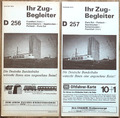 Bundesbahn - Fahrplan - Ihr Zug-Begleiter D 256/257 Frankfurt - Paris u.z.  1979