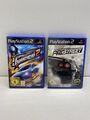 Need For Speed Pro Street & Juiced 2 Ps2 / PlayStation 2 Spiele Bundle